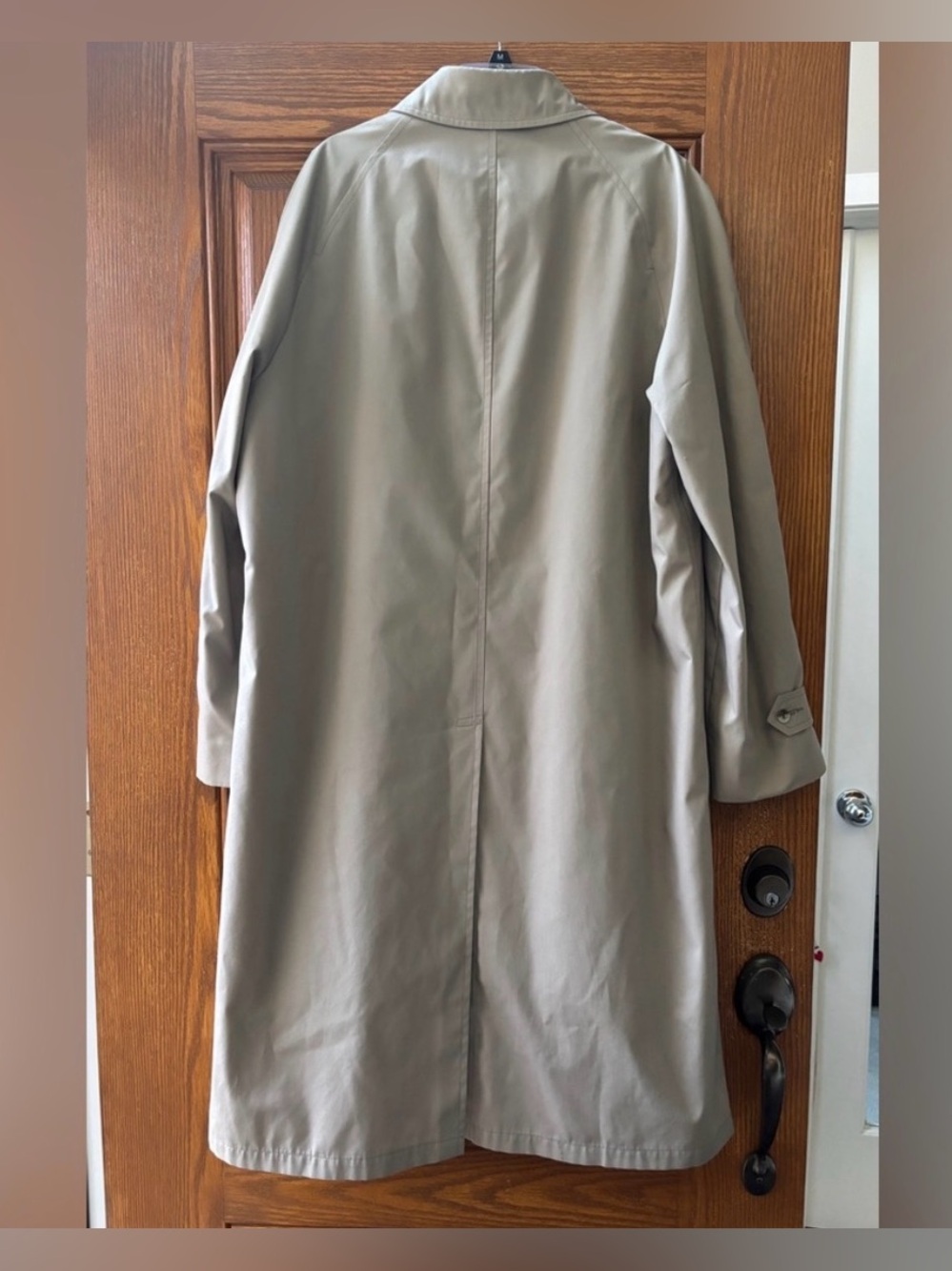 Vintage LONDON FOG Men's Tan Trench Coat, Removable Thinsulated Lining 44 Long - Picture 2 of 8